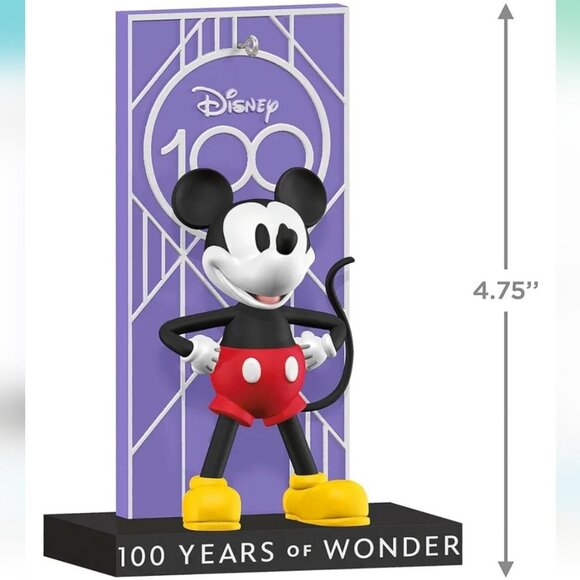 Hallmark Keepsake Christmas Ornament 2023, Disney 100 Years of Wonder - NIB - Picture 3 of 6
